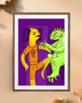 plakat tatuaż