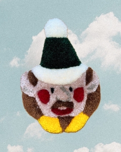 magnes z włóczki -  Elf Maks